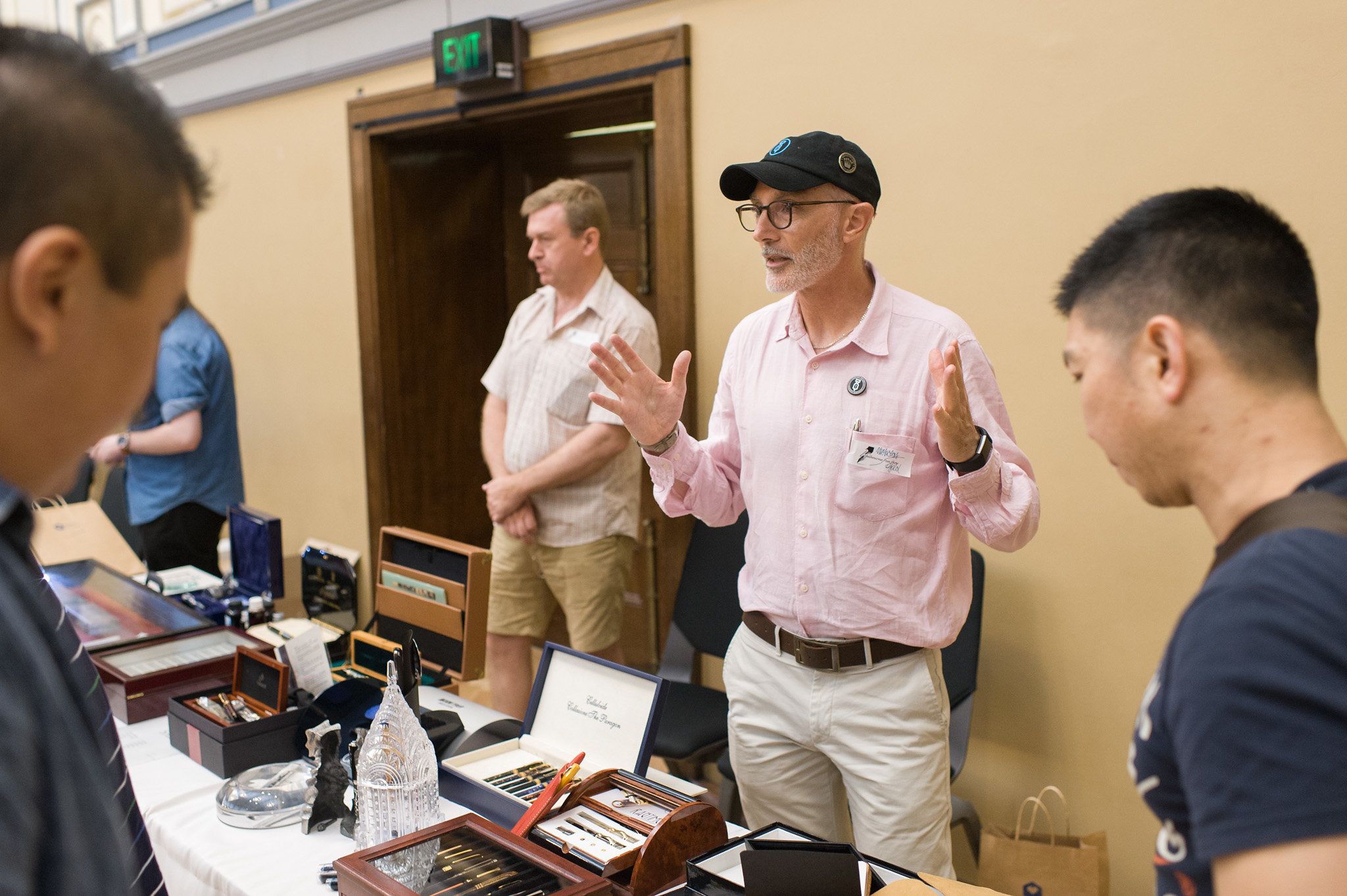 Nicholas Gold talking about fountain pens