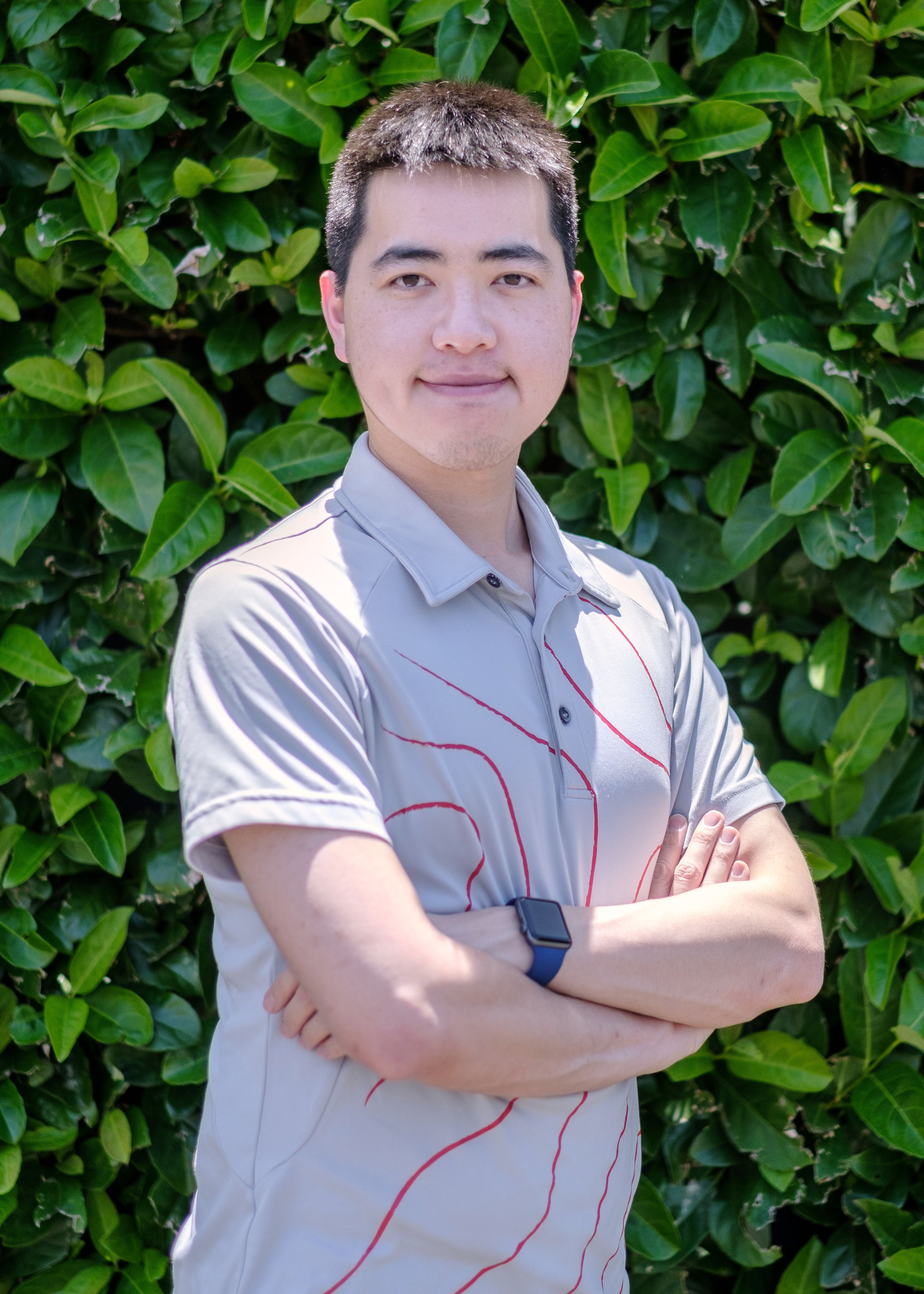 Chris Lim in the sunshine