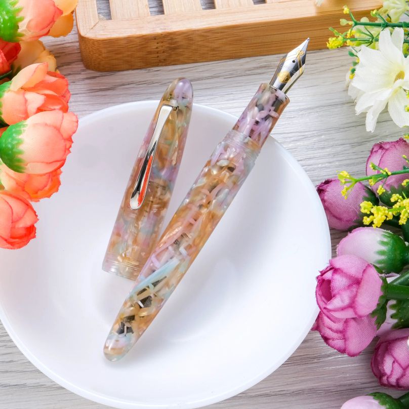 Cypress Flower Garden Fountain pen