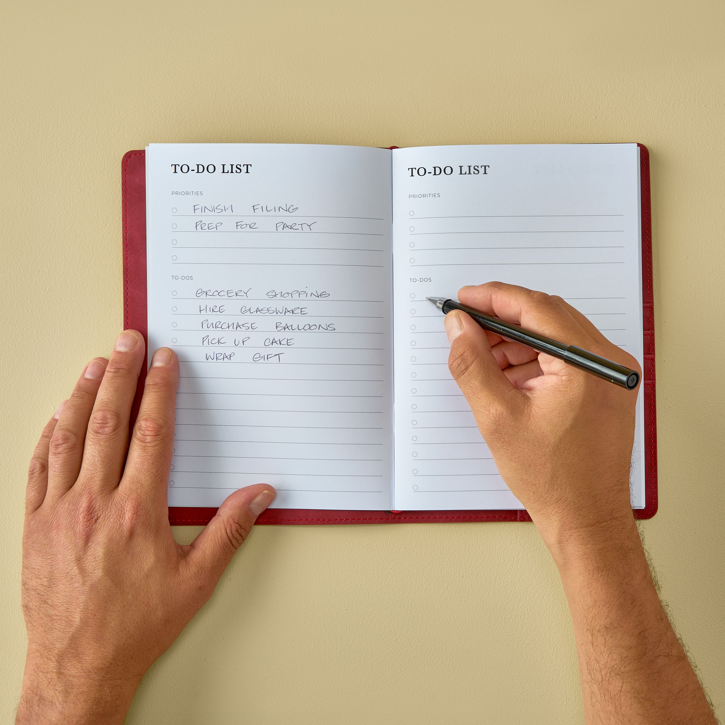 To-do list insert