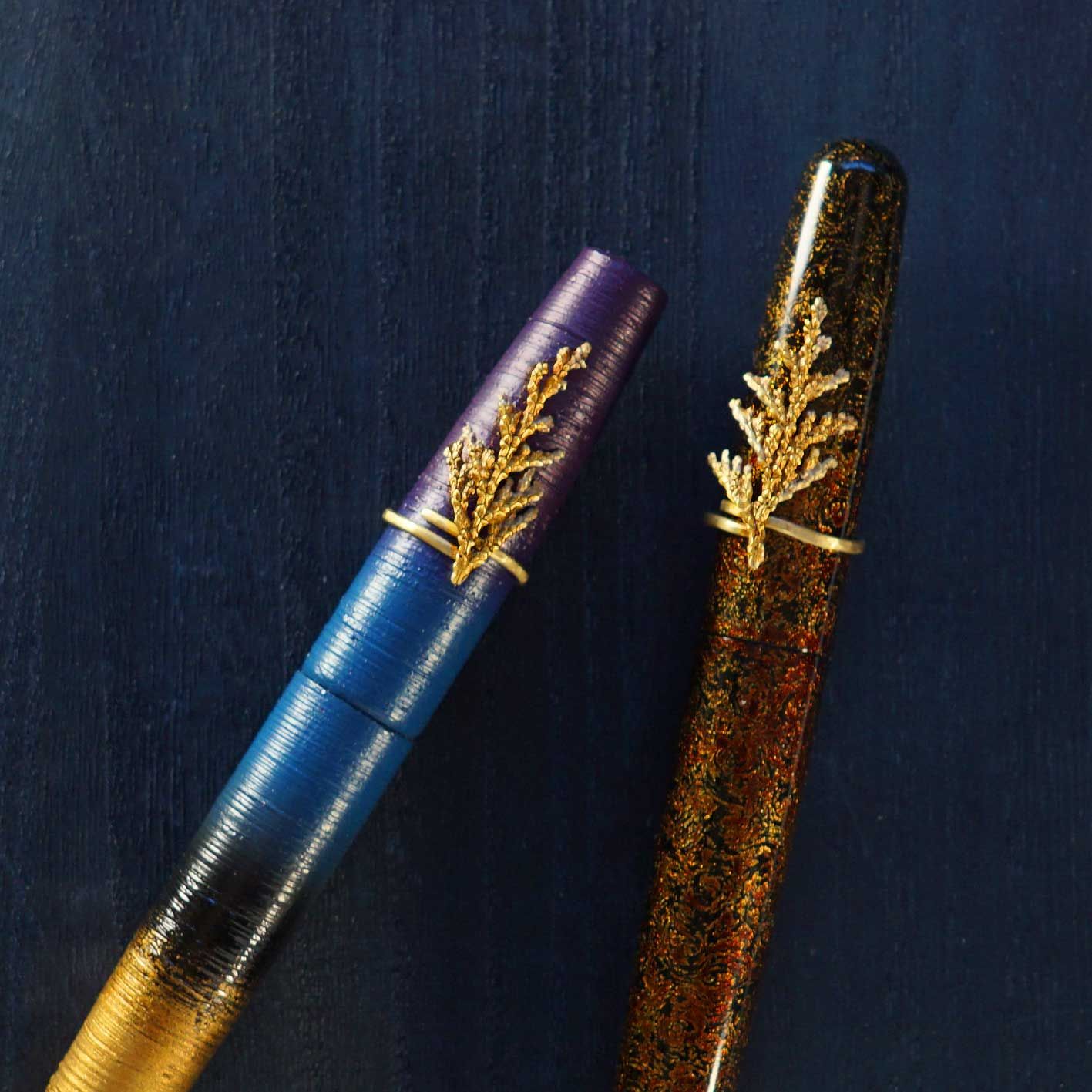 Hinoki pen cuff