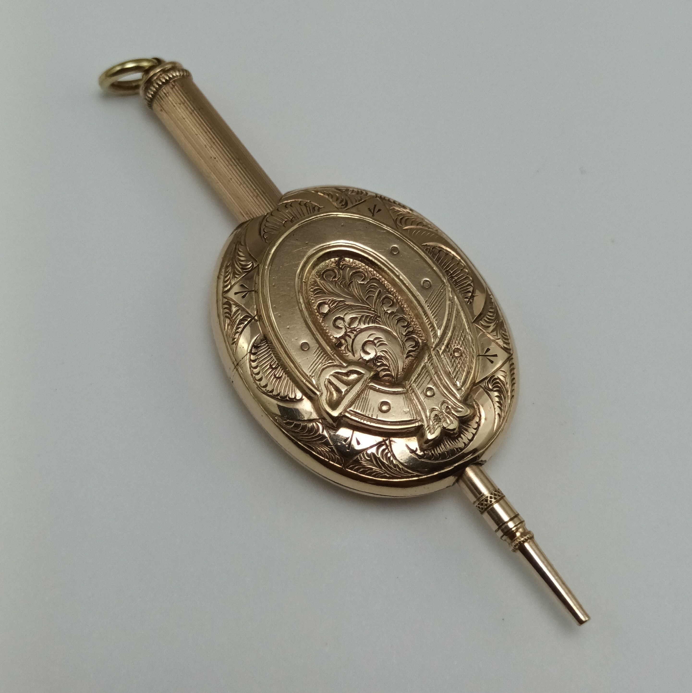 Gold locket pencil