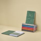 Stack of journal covers