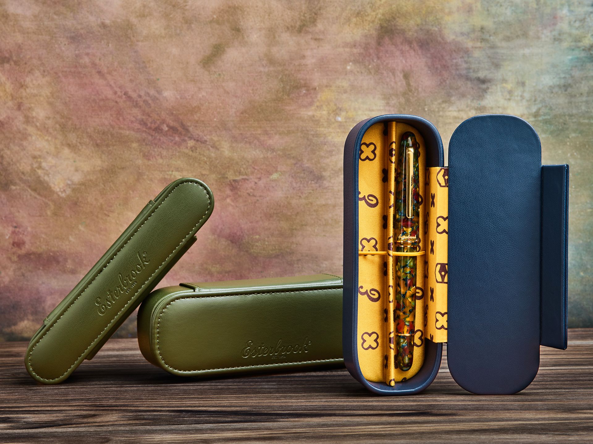 Esterbrook leather pen cases