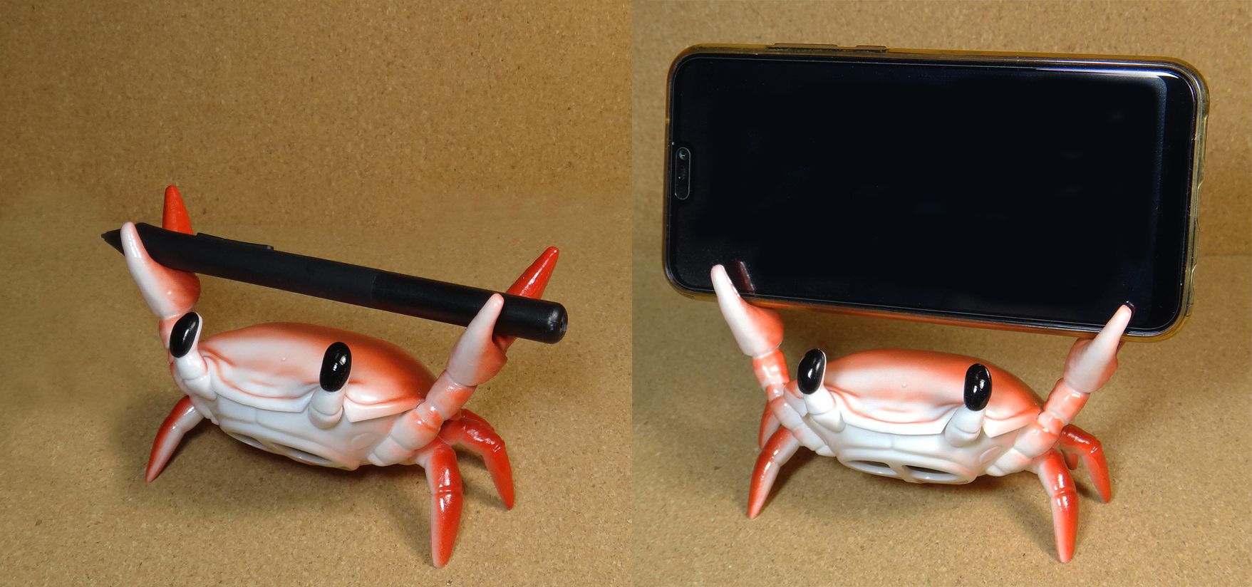 Bluetooth speaker mega crab pen or phone holder