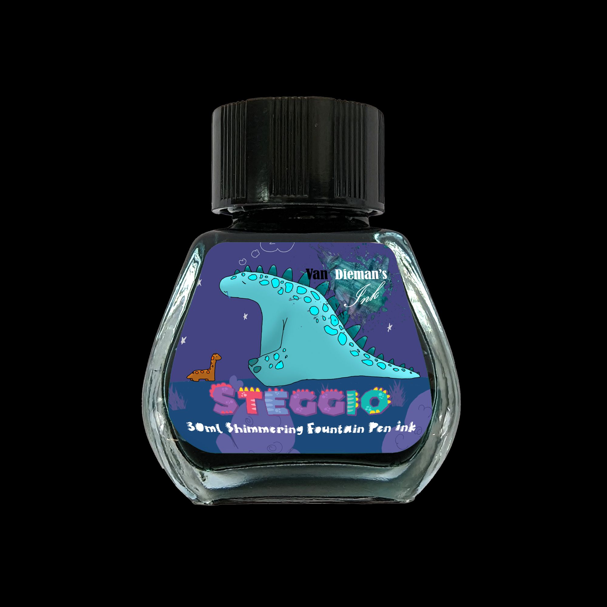 Store exclusive ink Steggio stegosaurus dinosaur cartoon