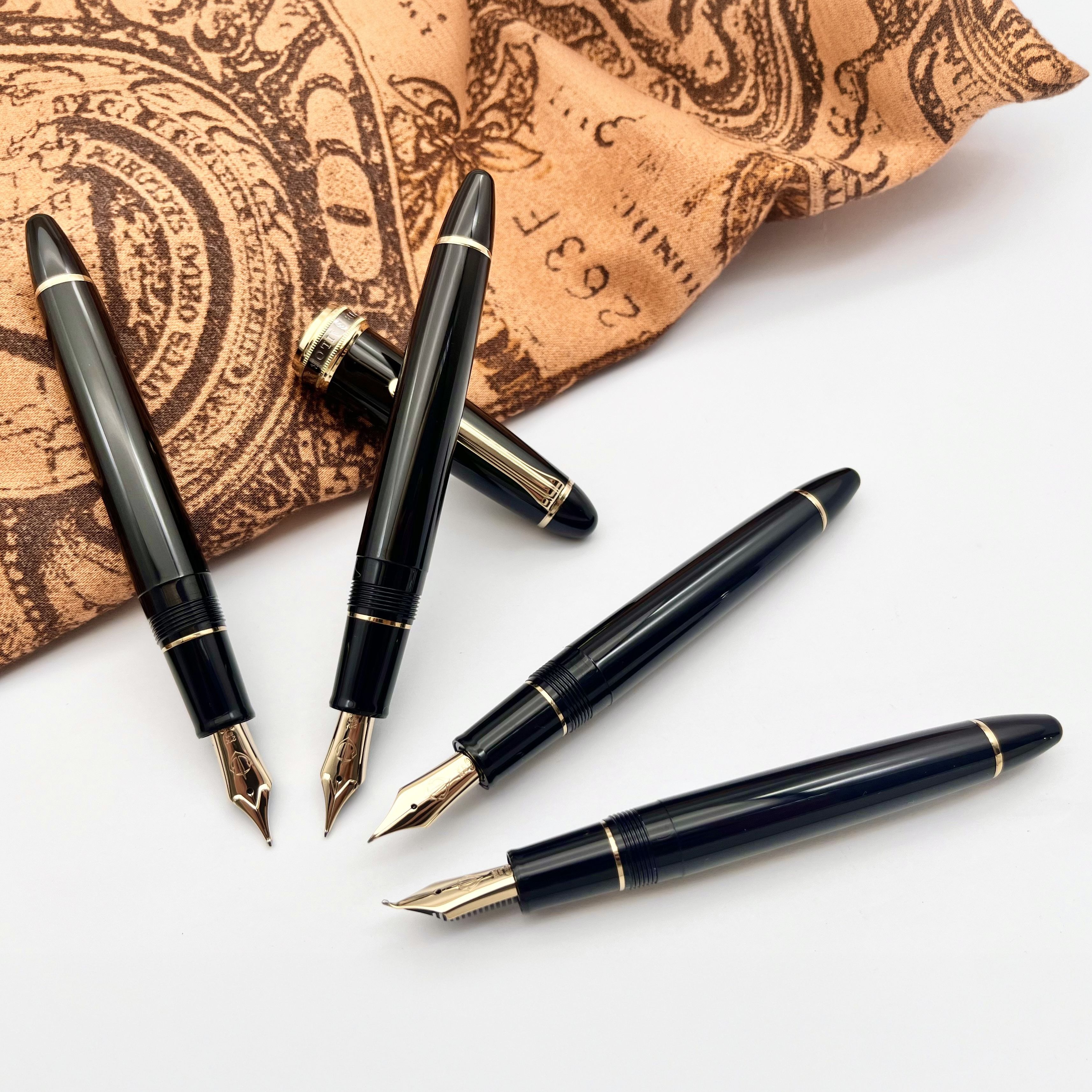 Sailor Naginata fountain pens x4