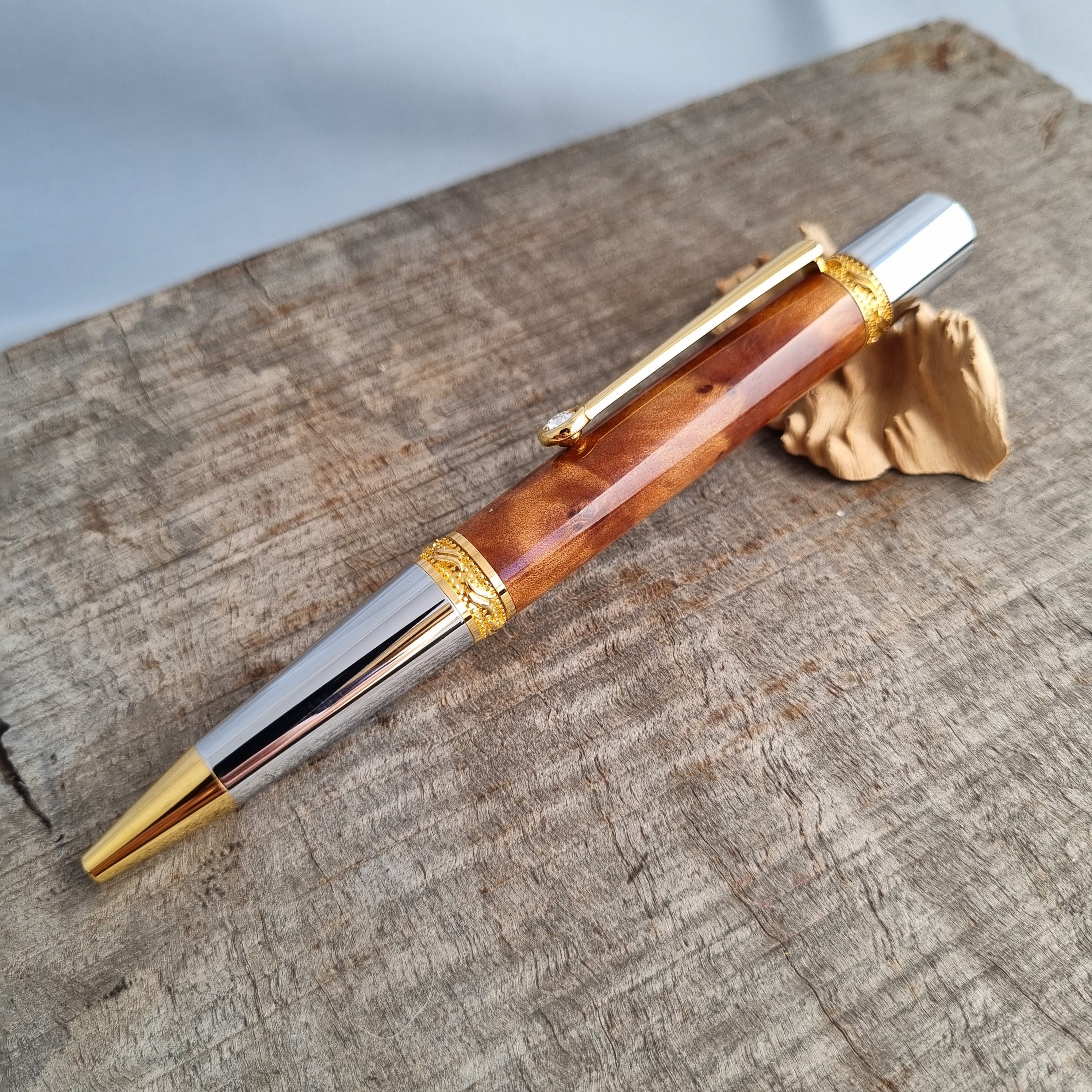 wood rollerball pen