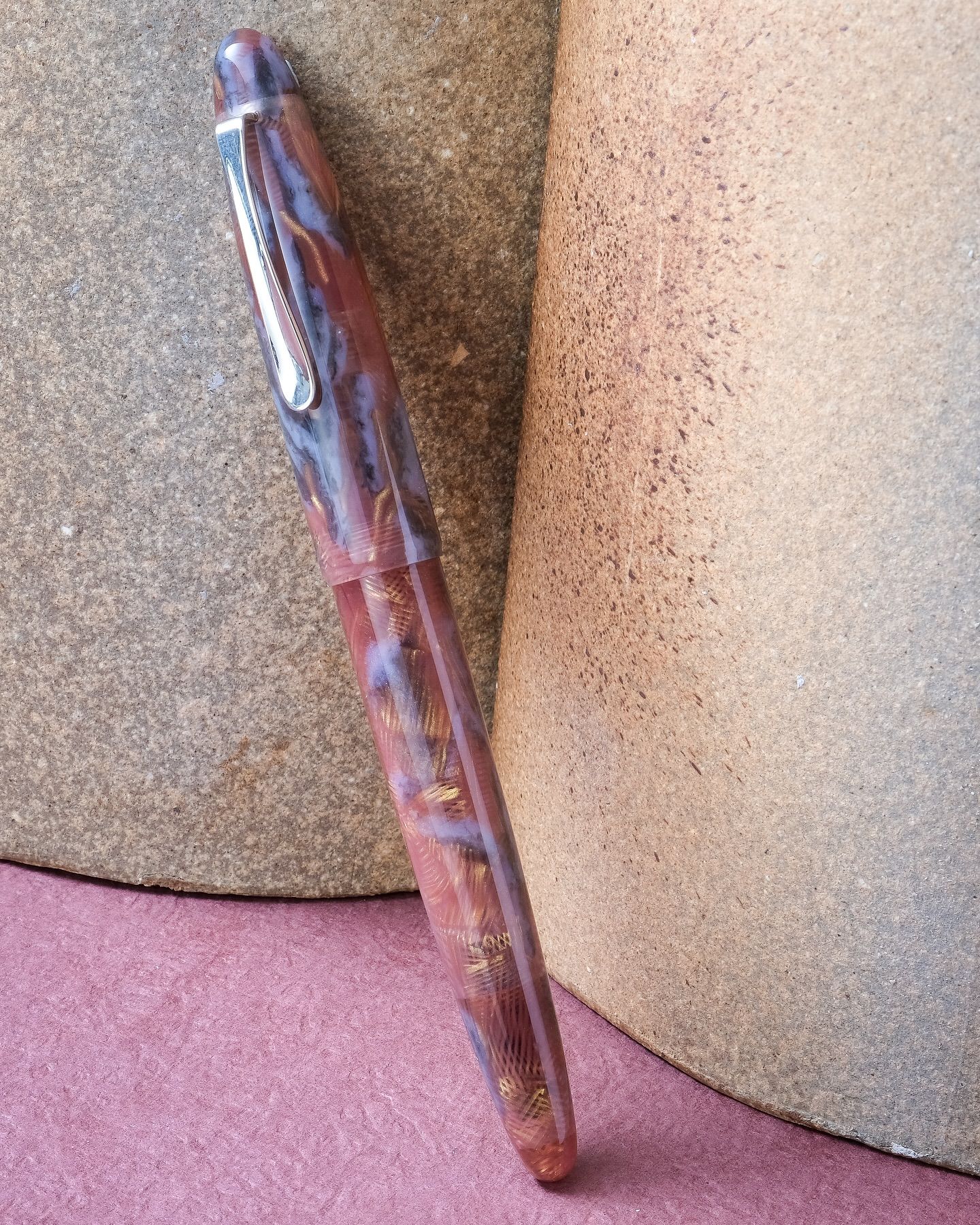 Cypress Krakatoa fountain pen