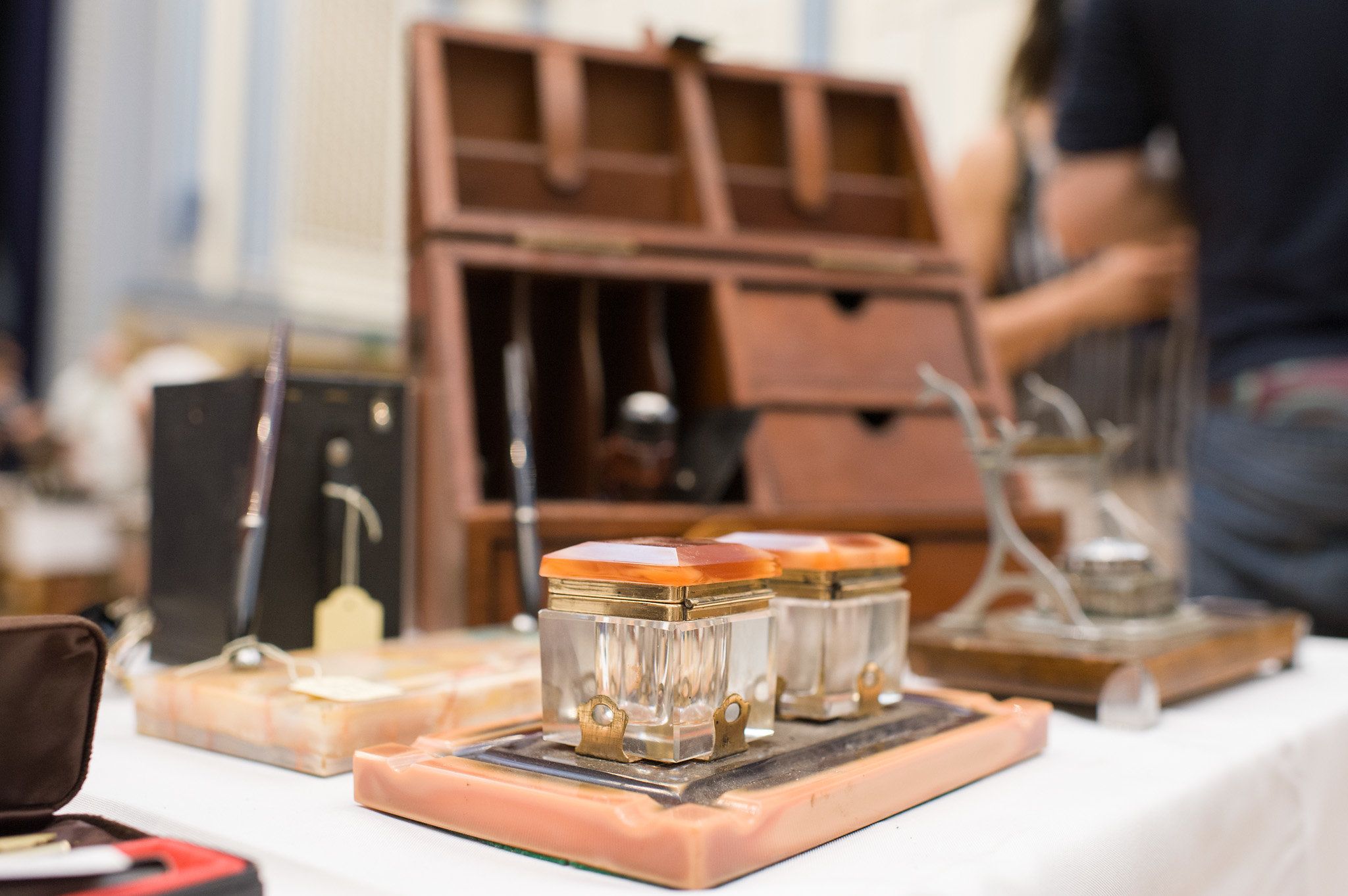 Antique fountain pen accessories